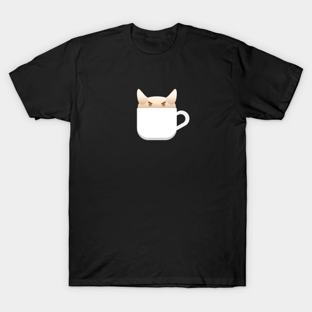 Cute Caffeine Fiend T-Shirt by Shinsen Merch